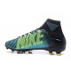 Nike Chaussure Foot Neuf Mercurial Superfly 5 FG ACC Bleu Blanc Jaune