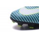 Nike Chaussure Foot Neuf Mercurial Superfly 5 FG ACC Bleu Blanc Jaune