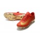 Nike Mercurial Vapor XI FG Neuf Chaussure Football Rouge Or CR7