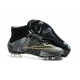 Crampons de Football Nike Mercurial Superfly FG ACC BHM Noir Or Blanc