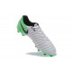 Nike Crampons de Foot Tiempo Legend 7 FG Cuir - Blanc Vert
