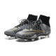 Crampons de Football Nike Mercurial Superfly FG ACC BHM Noir Or Blanc
