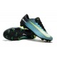 Nike Mercurial Vapor XI FG Neuf Chaussure Football Bleu Vert Blanc