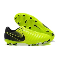 Chaussure Football Nouvelles Nike Tiempo Legend VII FG - Vert Noir