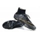 Crampons de Football Nike Mercurial Superfly FG ACC BHM Noir Or Blanc