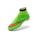 Nouvelle Ronaldo Chaussure Foot Nike Mercurial Superfly FG Vert Hyper Punch