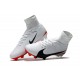 Nike Chaussure Foot Neuf Mercurial Superfly 5 FG ACC Blanc Rouge Noir