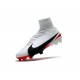 Nike Chaussure Foot Neuf Mercurial Superfly 5 FG ACC Blanc Rouge Noir