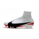 Nike Chaussure Foot Neuf Mercurial Superfly 5 FG ACC Blanc Rouge Noir
