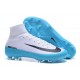 Nike Chaussure Foot Neuf Mercurial Superfly 5 FG ACC Blanc Bleu Noir