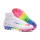 Nike Mercurial Superfly V FG Homme Crampons Football Blanc Coloré