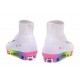 Nike Mercurial Superfly V FG Homme Crampons Football Blanc Coloré