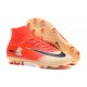 Nike Mercurial Superfly V FG Homme Crampons Football Rouge Or