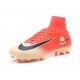 Nike Mercurial Superfly V FG Homme Crampons Football Rouge Or