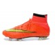 Nike Crampon Moulé Nouveaux Mercurial Superfly Iv FG Hyper Punch Or