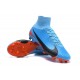 Nike Mercurial Superfly V FG Homme Crampons Football Bleu Noir