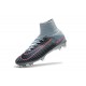 Nike Mercurial Superfly V FG Homme Crampons Football Gris Orange