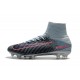 Nike Mercurial Superfly V FG Homme Crampons Football Gris Orange