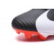 Nike Mercurial Superfly V FG Homme Crampons Football Noir Blanc