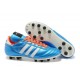 Chaussures de Football adidas Copa Mundial FG Cuir de Kangourou Bleu