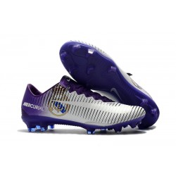 Nike Crampon de Foot Mercurial Vapor 11 FG Real Madrid Blanc Violet