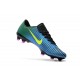 Nike Crampon de Foot Mercurial Vapor 11 FG ACC Bleu Blanc
