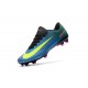 Nike Crampon de Foot Mercurial Vapor 11 FG ACC Bleu Blanc