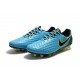 Nike Magista Opus II FG Crampon de Foot - Bleu Noir