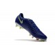 Nike Magista Opus II FG Crampon de Foot - Bleu Argent