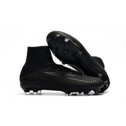 Nike Mercurial Superfly 5 FG ACC Chaussures de Foot Tout Noir