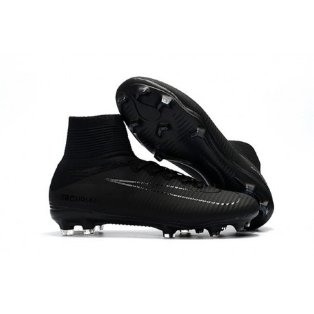 Nike Mercurial Superfly 5 FG ACC Chaussures de Foot Tout Noir