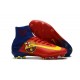 Nike Mercurial Superfly 5 FG ACC Chaussures de Foot Barcelona Rouge Jaune