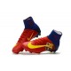 Nike Mercurial Superfly 5 FG ACC Chaussures de Foot Barcelona Rouge Jaune