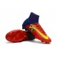 Nike Mercurial Superfly 5 FG ACC Chaussures de Foot Barcelona Rouge Jaune