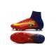 Nike Mercurial Superfly 5 FG ACC Chaussures de Foot Barcelona Rouge Jaune