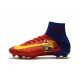 Nike Mercurial Superfly 5 FG ACC Chaussures de Foot Barcelona Rouge Jaune