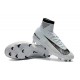 Nike Ronaldo Mercurial Superfly 5 CR7 FG ACC Chaussures de Foot Blanc Noir