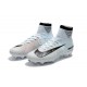 Nike Ronaldo Mercurial Superfly 5 CR7 FG ACC Chaussures de Foot Blanc Noir