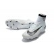 Nike Ronaldo Mercurial Superfly 5 CR7 FG ACC Chaussures de Foot Blanc Noir