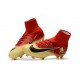 Nike Mercurial Superfly 5 FG ACC Chaussures de Foot Rouge Or