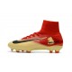 Nike Mercurial Superfly 5 FG ACC Chaussures de Foot Rouge Or