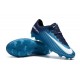 Nike Crampon de Foot Mercurial Vapor 11 FG ACC Bleu Blanc