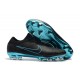 Nike Mercurial Vapor Flyknit Ultra FG Chaussures - Noir Bleu