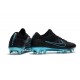 Nike Mercurial Vapor Flyknit Ultra FG Chaussures - Noir Bleu