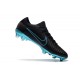 Nike Mercurial Vapor Flyknit Ultra FG Chaussures - Noir Bleu
