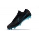 Nike Mercurial Vapor Flyknit Ultra FG Chaussures - Noir Bleu