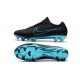 Nike Mercurial Vapor Flyknit Ultra FG Chaussures - Noir Bleu