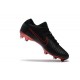 Nike Mercurial Vapor Flyknit Ultra FG Chaussures - Noir Rouge