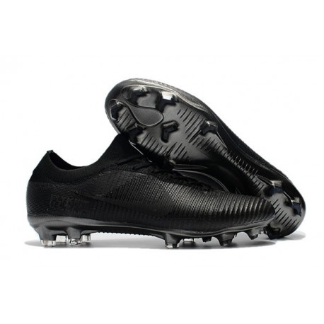 Nike Mercurial Vapor Flyknit Ultra FG Chaussures - Tout Noir