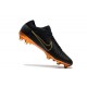 Nike Mercurial Vapor Flyknit Ultra FG Chaussures - Noir Or